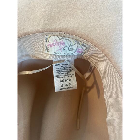 FREE PEOPLE Beaumont Felted Wool Hat Sexy Cowgirl Western Country Rancher FP - Picture 4 of 5